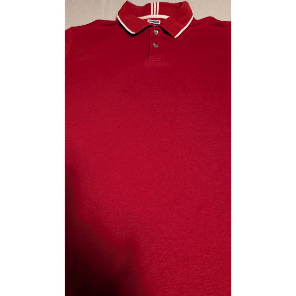 Adidas Polo Shirt Caual Golf or a night out with the boys. Size Large Red